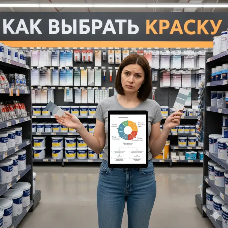 Как выбрать  краску  для любого покрытия - 1