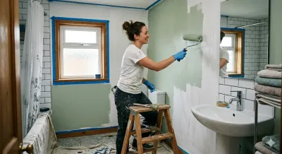 How to Properly Paint a Bathroom