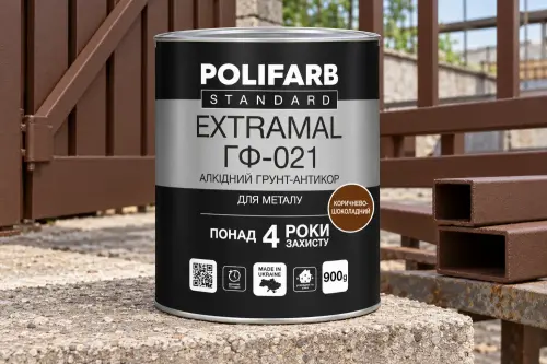 EXTRAMAL ГФ-021 Алкідна антикорозійна ґрунтовка