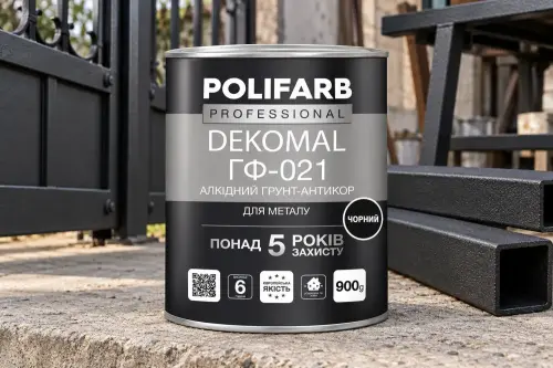DEKOMAL ГФ-021 Антикоррозионная алкидная грунтовка по металлу