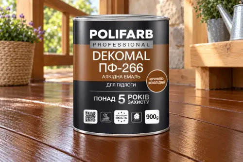 DEKOMAL ПФ-266 Алкідна емаль для дерев’яної підлоги