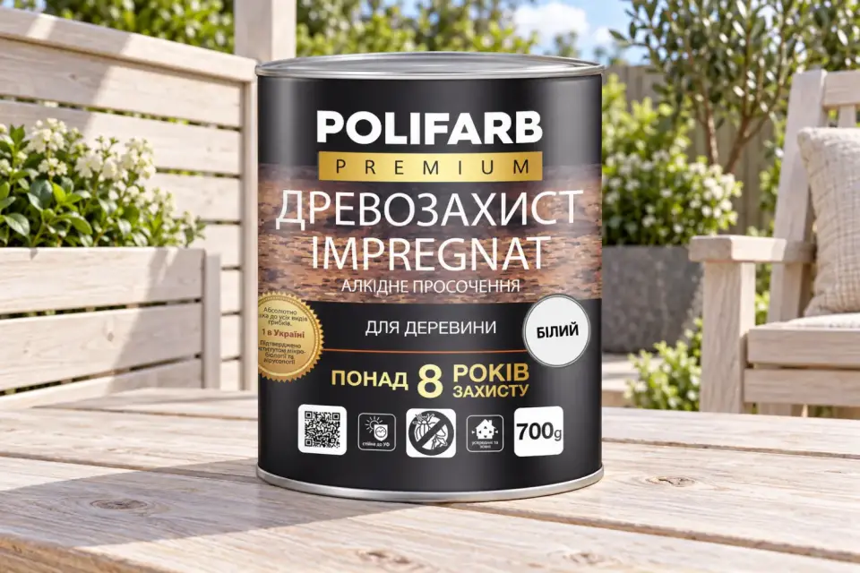 ДРЕВОЗАХИСТ IMPREGNAT Антисептична просочення для деревини