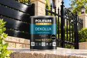 DEKOLUX Емаль для металу і дерева, чорний, 0.7 кг