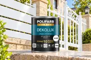 DEKOLUX Емаль для металу і дерева, білий, 0.7 кг