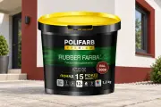 RUBBER FARBA Гумова фарба для даху, шиферу й цоколя